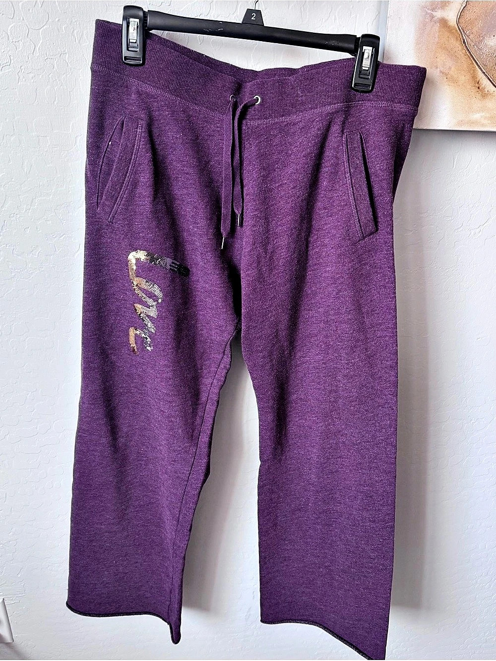 Victoria's Secret Purple Lounge Sweats Size Medium
